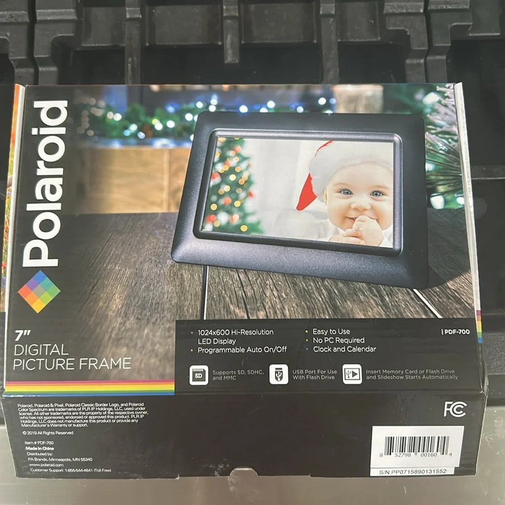 Polaroid 7 inch Digital Picture Frame